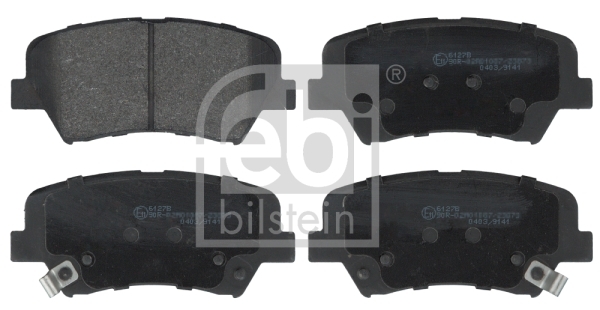 Klocki hamulcowe - komplet 116261 FEBI BILSTEIN