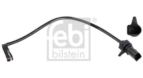 Styk ostrzegawczy, zużycie okładzin hamulcowych 172598 FEBI BILSTEIN