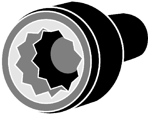 Zestaw śrub głowicy cylindrów 016819B CORTECO