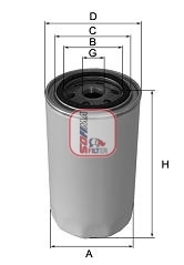 Filtr oleju S 0920 R SOFIMA