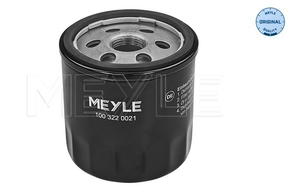 Filtr oleju, MEYLE-ORIGINAL: True to OE. 100 322 0021 MEYLE Products