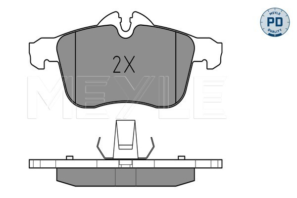 Klocki hamulcowe - komplet, MEYLE-PD: Advanced performance and design. 025 283 3219/PD MEYLE Products
