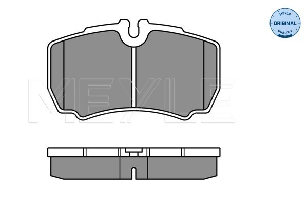 Klocki hamulcowe - komplet, MEYLE-ORIGINAL: True to OE. 025 291 2320 MEYLE Products