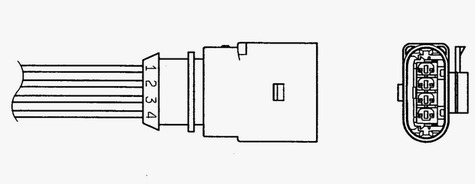 Sonda lambda 1884 NGK