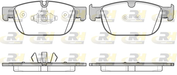 Klocki hamulcowe - komplet 21696.00 ROADHOUSE