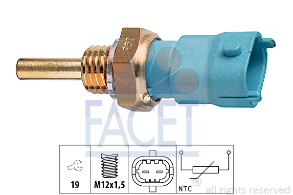 Czujnik, Made in Italy - OE Equivalent 7.3239 FACET EPS