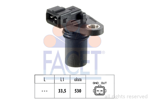 Czujnik, Made in Italy - OE Equivalent 9.0189 FACET EPS