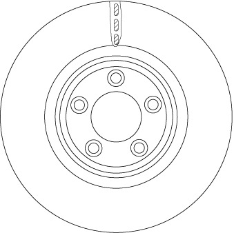 Tarcza hamulcowa DF6223S TRW