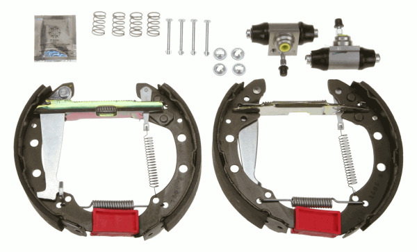 Zestaw szczęk hamulcowych, Superkit GSK1404 TRW