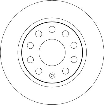 TARCZA HAM. SKODA T. OCTAVIA 1,0-2,0 TSI 12-20 DF6553 TRW
