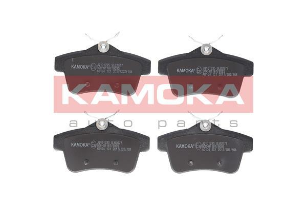 Klocki hamulcowe - komplet, KAMOKA JQ101235 KAMOKA