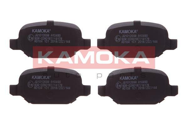 Klocki hamulcowe - komplet, KAMOKA JQ1012698 KAMOKA