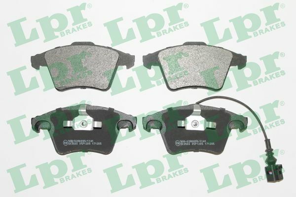 Klocki hamulcowe - komplet 05P1205 LPR