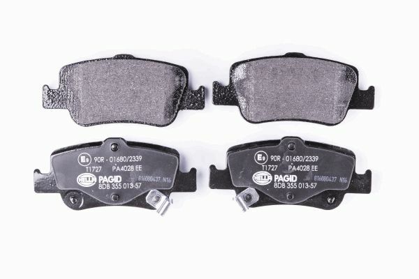 Klocki hamulcowe - komplet 8DB 355 013-571 HELLA