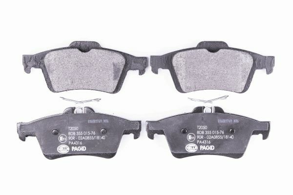 Klocki hamulcowe - komplet 8DB 355 015-761 HELLA