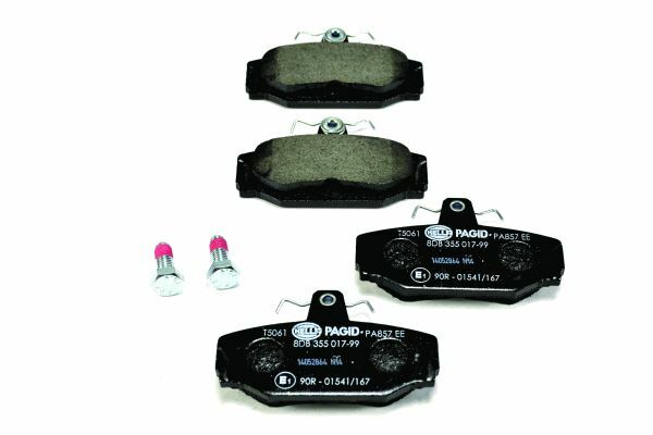 Klocki hamulcowe - komplet 8DB 355 017-991 HELLA