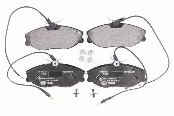 Klocki hamulcowe - komplet 8DB 355 018-221 HELLA