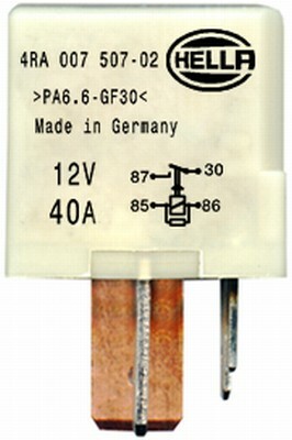 Przekaźnik, układ ogrzewania wstępnego 4RA 007 507-021 HELLA
