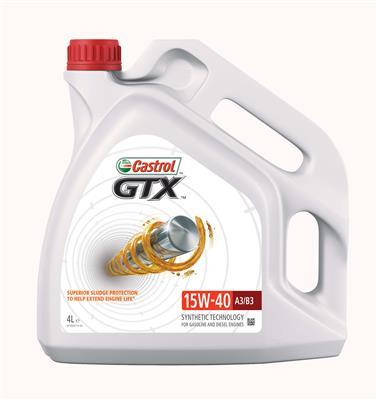 Olej, GTX 15W-40 A3/B3 15809F CASTROL