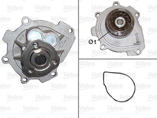 Pompa wodna 506837 VALEO