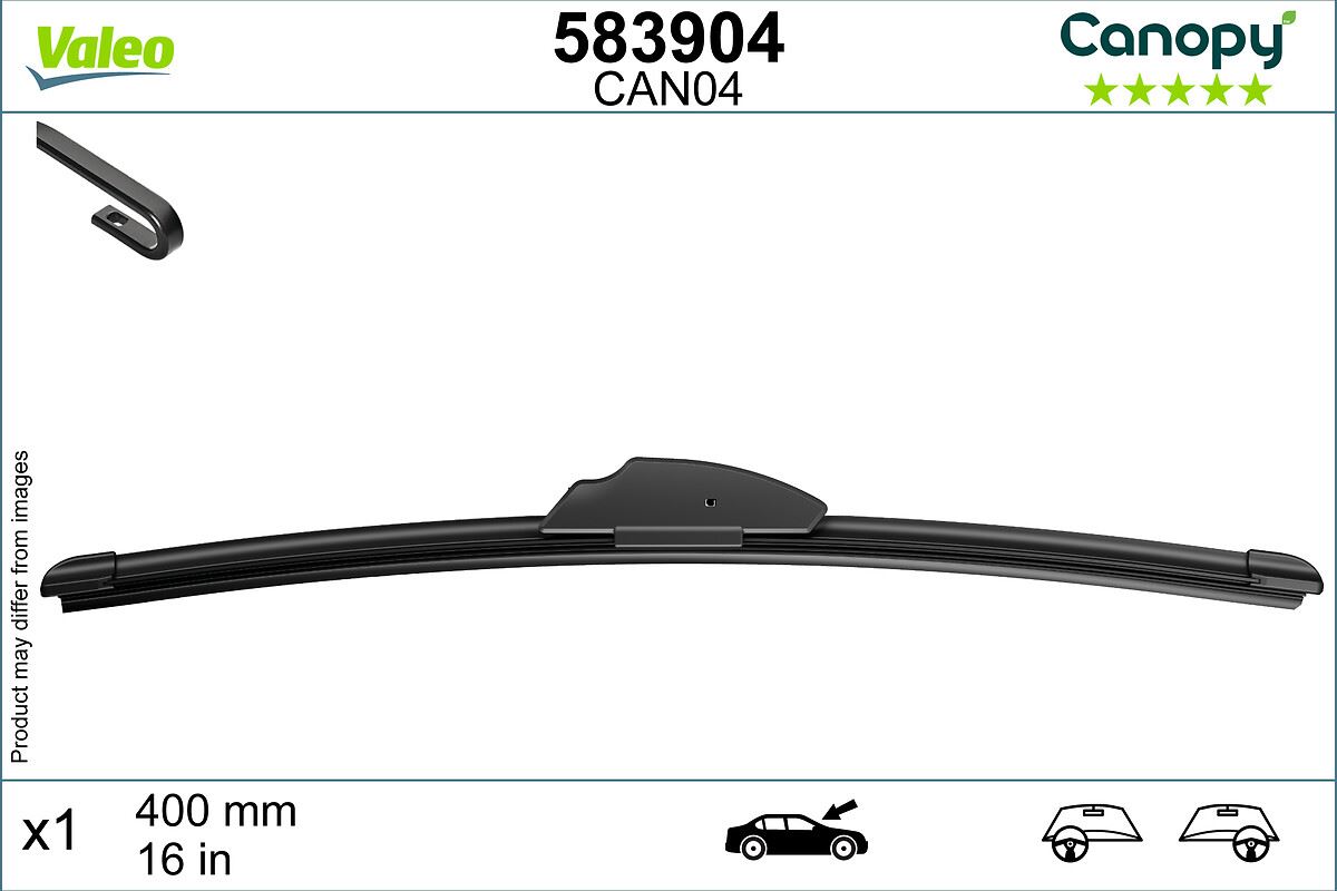 PIÓRO WYCIERACZKI 400MM CANOPY UPGRADE 583904 VALEO
