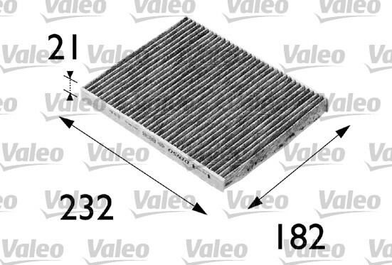 Filtr kabinowy przeciwpyłkowy, VALEO PROTECT 698692 VALEO