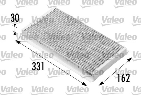 Filtr kabinowy przeciwpyłkowy, VALEO PROTECT 698710 VALEO