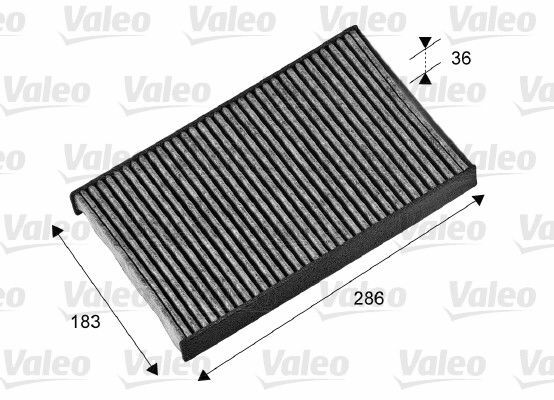 Filtr kabinowy przeciwpyłkowy, VALEO PROTECT 698714 VALEO