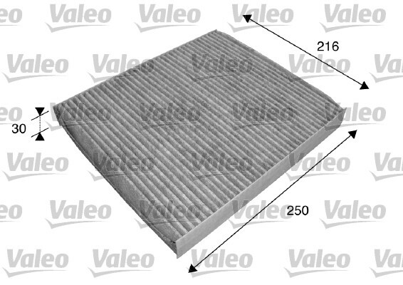 Filtr kabinowy przeciwpyłkowy, VALEO PROTECT 698739 VALEO