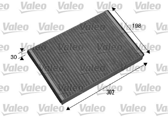 Filtr kabinowy przeciwpyłkowy, VALEO PROTECT 698875 VALEO