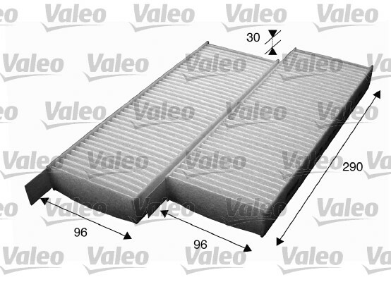 Filtr kabinowy przeciwpyłkowy, VALEO ESSENTIAL 715554 VALEO