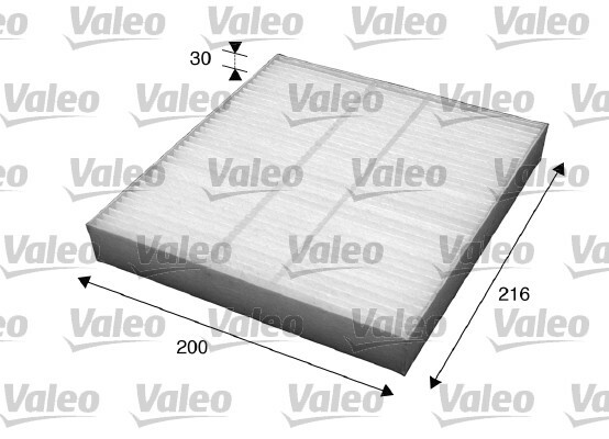 Filtr kabinowy przeciwpyłkowy, VALEO PROTECT 715560 VALEO