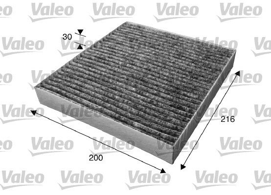 Filtr kabinowy przeciwpyłkowy, VALEO PROTECT 715623 VALEO