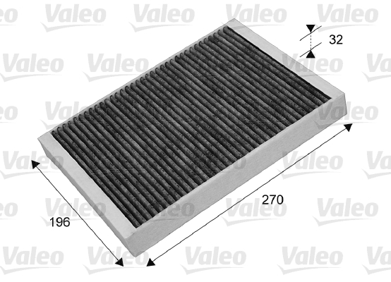 Filtr kabinowy przeciwpyłkowy, VALEO PROTECT 715635 VALEO