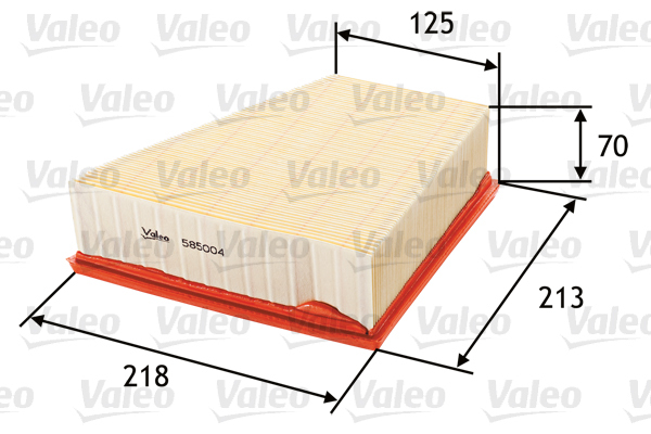 Filtr powietrza 585004 VALEO