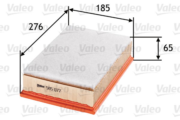 Filtr powietrza 585077 valeo
