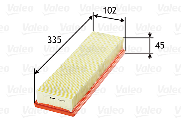 Filtr powietrza 585078 valeo