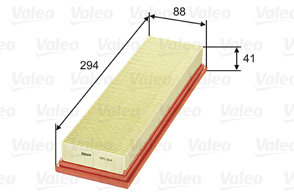 Filtr powietrza 585104 valeo