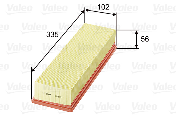 Filtr powietrza 585130 valeo