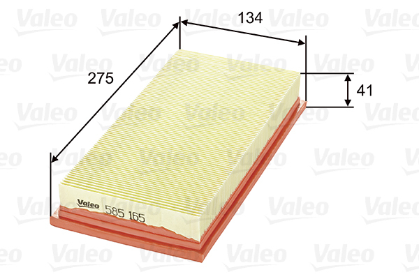 Filtr powietrza 585165 valeo
