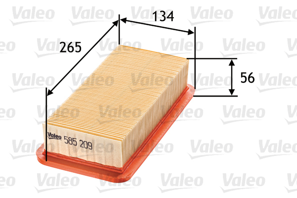 Filtr powietrza 585209 valeo