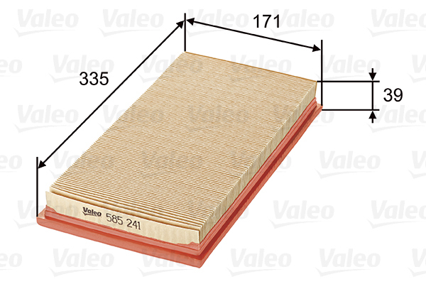 Filtr powietrza 585241 valeo