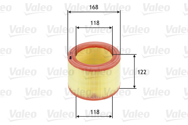Filtr powietrza 585600 valeo