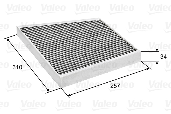 Filtr kabinowy przeciwpyłkowy, VALEO PROTECT 698741 VALEO