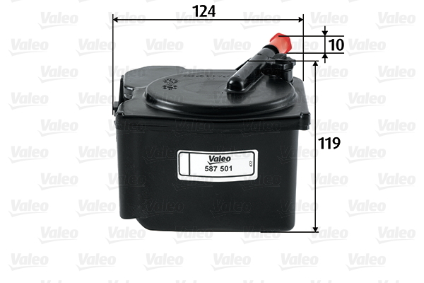 Filtr paliwa 587501 VALEO