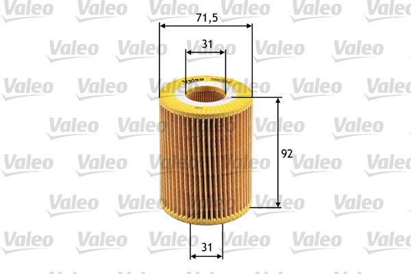 Filtr oleju 586504 VALEO