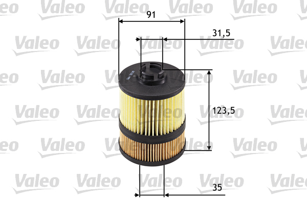 Filtr oleju 586549 valeo