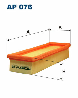 Filtr powietrza AP 076 FILTRON WIX