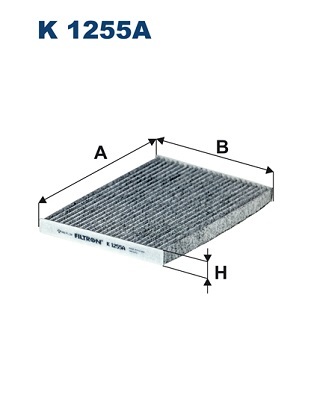 Filtr kabinowy przeciwpyłkowy K 1255A FILTRON WIX