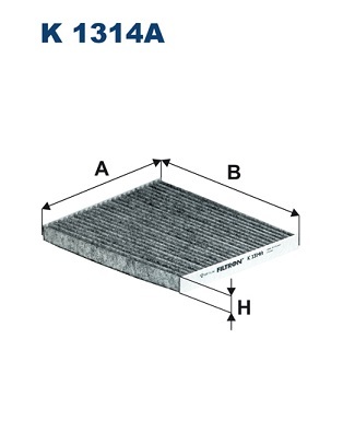 Filtr kabinowy przeciwpyłkowy K 1314A FILTRON WIX